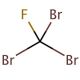 Tribromofluoromethane (CAS 353-54-8) - chemical structure image