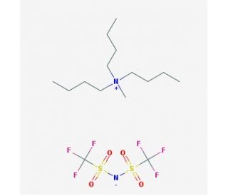 Tributylmethylammonium Bis(trifluoromethanesulfonyl)imide (CAS 405514-94-5) - chemical structure image