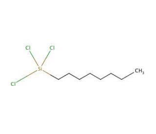 Trichloro(octyl)silane (CAS 5283-66-9) - chemical structure image