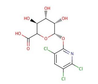 3,5,6-Trichloro-2-pyridinol &beta;-D-Glucuronide (CAS 58997-12-9) - chemical structure image