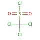 Trichloromethanesulfonyl chloride (CAS 2547-61-7) - chemical structure image