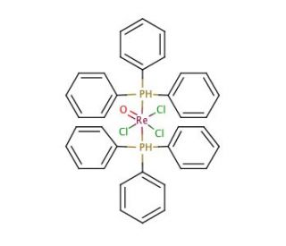 Trichlorooxobis(triphenylphosphine)rhenium(V) (CAS 17442-18-1) - chemical structure image