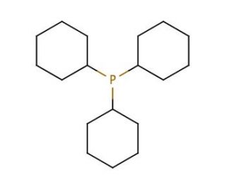 Tricyclohexylphosphine (CAS 2622-14-2) - chemical structure image