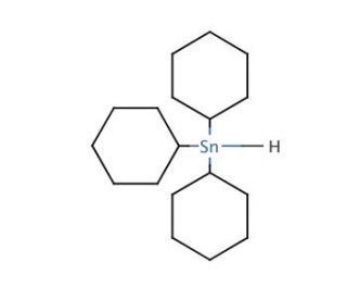 Tricyclohexyltin hydride (CAS 6056-50-4) - chemical structure image