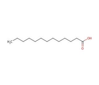 Tridecanoic acid (CAS 638-53-9) - chemical structure image