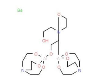 Triethanolamine aluminate barium salt (CAS 198991-85-4) - chemical structure image