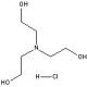 Triethanolamine Hydrochloride (CAS 637-39-8) - chemical structure image