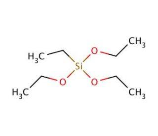 Triethoxy(ethyl)silane (CAS 78-07-9) - chemical structure image