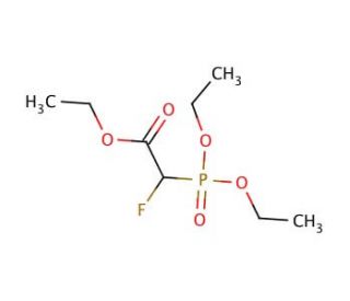 Triethyl 2-fluoro-2-phosphonoacetate (CAS 2356-16-3) - chemical structure image