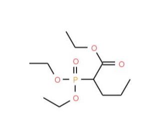 Triethyl 2-phosphonopentanoate (CAS 35051-49-1) - chemical structure image