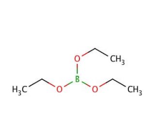 Triethyl borate (CAS 150-46-9) - chemical structure image