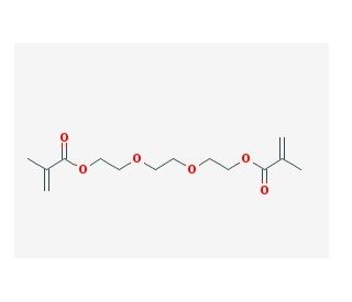 Triethylene glycol dimethacrylate (CAS 109-16-0) - chemical structure image
