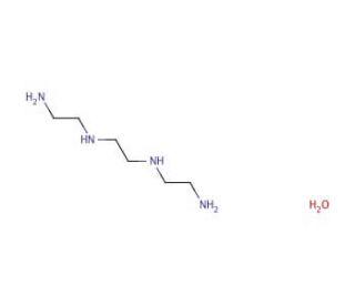 Triethylenetetramine hydrate (CAS 305808-21-3) - chemical structure image