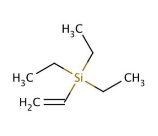 Triethylvinylsilane (CAS 1112-54-5) - chemical structure image