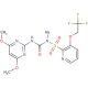 Trifloxysulfuron Sodium Salt (CAS 199119-58-9) - chemical structure image