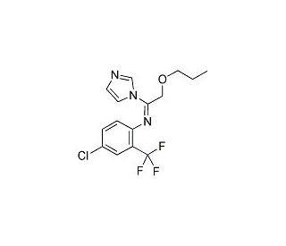 Triflumizole (CAS 68694-11-1) - chemical structure image