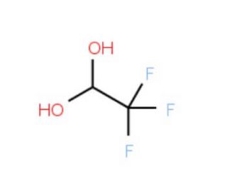 Trifluoroacetaldehyde, solution (CAS 421-53-4) - chemical structure image