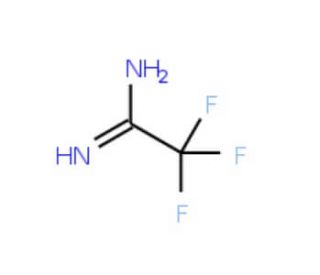 Trifluoroacetamidine (CAS 354-37-0) - chemical structure image
