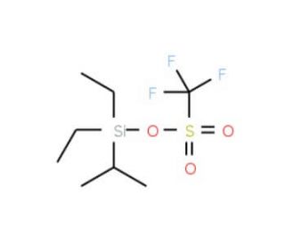 Trifluoromethanesulfonic Acid Diethylisopropylsilyl Ester (CAS 126889-55-2) - chemical structure image