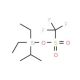 Trifluoromethanesulfonic Acid Diethylisopropylsilyl Ester (CAS 126889-55-2) - chemical structure image