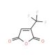 (Trifluoromethyl)maleic anhydride 的分子结构, CAS编号: 700-27-6 (Trifluoromethyl)maleic anhydride (CAS 700-27-6) - chemical structure image