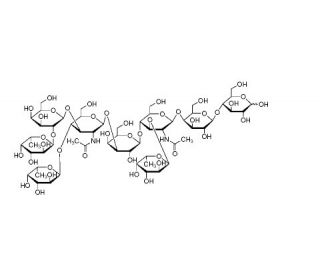 Trifucosyl-para-lacto-N-hexaose (CAS 120864-60-0) - chemical structure image