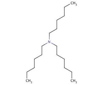 Trihexylamine (CAS 102-86-3) - chemical structure image