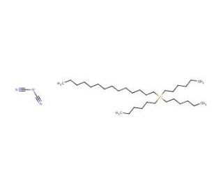 Trihexyltetradecylphosphonium dicyanamide (CAS 701921-71-3) - chemical structure image