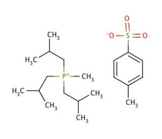 Triisobutylmethylphosphonium tosylate (CAS 344774-05-6) - chemical structure image