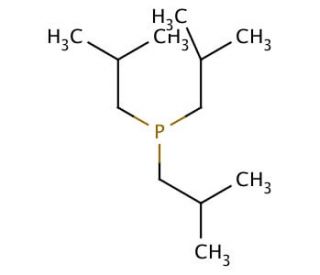 Triisobutylphosphine (CAS 4125-25-1) - chemical structure image