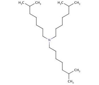 Triisooctylamine (CAS 25549-16-0) - chemical structure image