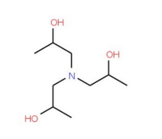 Triisopropanolamine (CAS 122-20-3) - chemical structure image