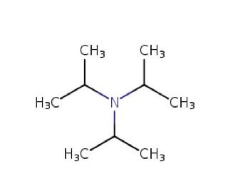 Triisopropylamine (CAS 3424-21-3) - chemical structure image