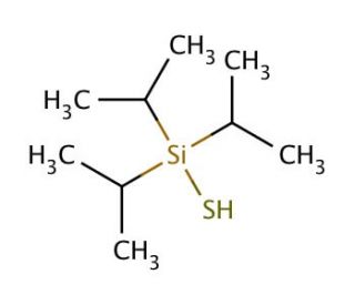 Triisopropylsilanethiol (CAS 156275-96-6) - chemical structure image