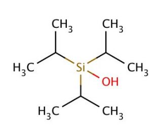 Triisopropylsilanol (CAS 17877-23-5) - chemical structure image