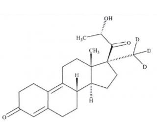 Trimegestone-d3 (CAS 74513-62-5 (unlabeled)) - chemical structure image