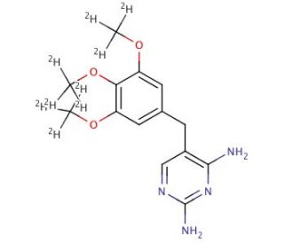 Trimethoprim-d9 (Major) (CAS 1189460-62-5) - chemical structure image