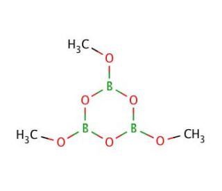 Trimethoxyboroxine (CAS 102-24-9) - chemical structure image