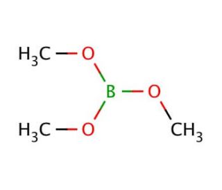 Trimethyl borate (CAS 121-43-7) - chemical structure image