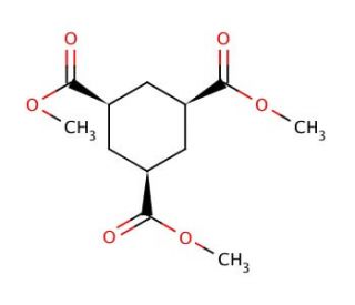 Trimethyl cis,cis-1,3,5-cyclohexanetricarboxylate (CAS 6998-83-0) - chemical structure image