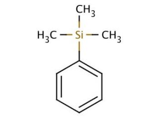 Trimethyl(phenyl)silane (CAS 768-32-1) - chemical structure image