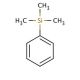 Trimethyl(phenyl)silane (CAS 768-32-1) - chemical structure image
