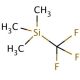 Trimethyl(trifluoromethyl)silane solution (CAS 81290-20-2) - chemical structure image