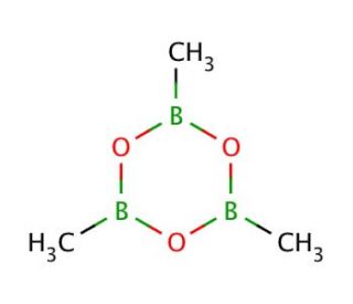 Trimethylboroxine (CAS 823-96-1) - chemical structure image