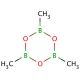 Trimethylboroxine (CAS 823-96-1) - chemical structure image