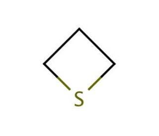 Trimethylene sulfide (CAS 287-27-4) - chemical structure image