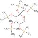 Trimethylsilyl-D-(−)-fructose (CAS 53538-03-7) - chemical structure image