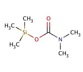 Trimethylsilyl N,N-dimethylcarbamate (CAS 32115-55-2) - chemical structure image