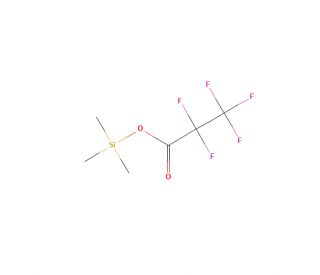Trimethylsilyl pentafluoropropionate (CAS 24930-02-7) - chemical structure image