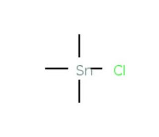 Trimethyltin chloride (CAS 1066-45-1) - chemical structure image